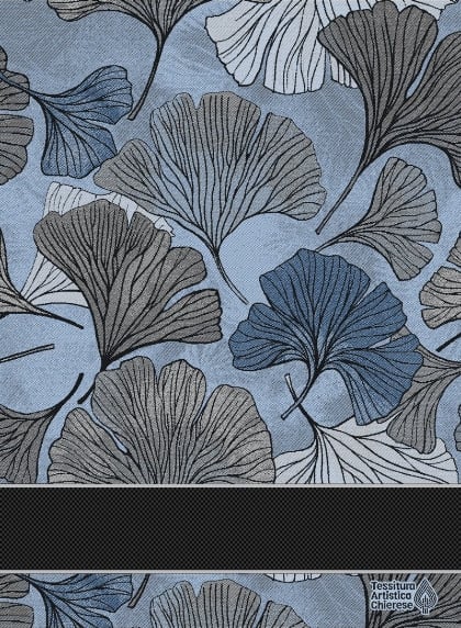 Kitchen towel - Biloba - Rainbow Blue