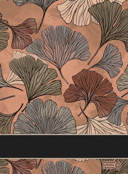 Kitchen towel - Biloba - Rainbow Etruscan
