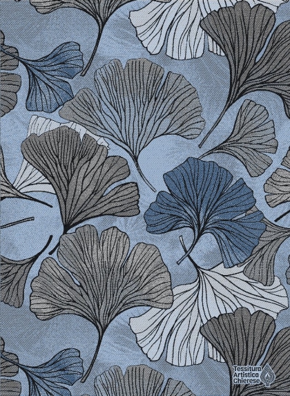 Kitchen towel - Biloba - Rainbow Blue - NO Aida