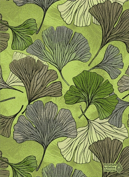 Kitchen towel - Biloba - Rainbow Green - NO Aida