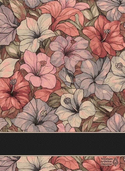Kitchen towel - Maui - Rainbow Red