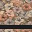 Kitchen towel - Maui - Rainbow Orange-Etruscan