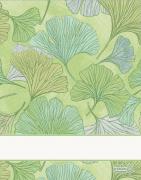 Kitchen towel - Biloba - Green-Yellow