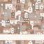Kitchen towel - Tropea - Red-Ecru
