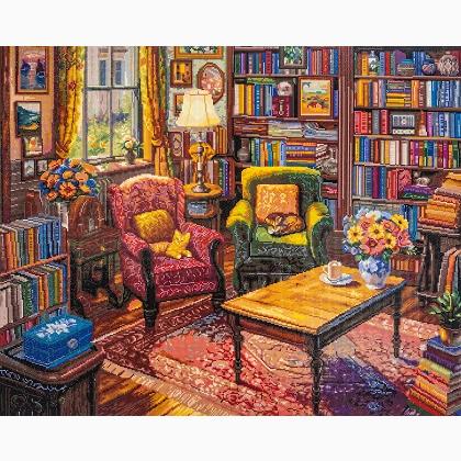 Books, Cats and a Puzzle
