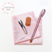 Shozaburo Scissors with Furoshiki - Sakura 2026