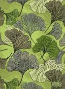 Kitchen towel - Biloba - Rainbow Green - NO Aida