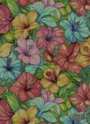 Kitchen towel - Maui - Rainbow - NO Aida