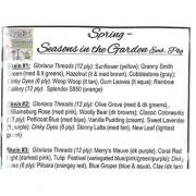 Spring - Seasons In The Garden Emb Pack