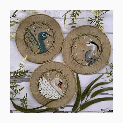 Elegant Birds Trio