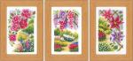 Miniature In my garden - set of 3