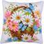 Cushion - Basket of flowers
