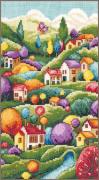 Landscape with cottages