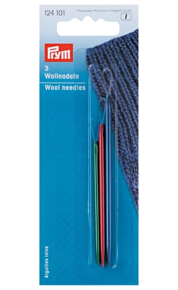 Wool Needles with Nylon Threader