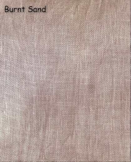 40ct Linen - Burnt Sand