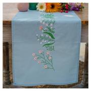 Runner - Pastel flowers