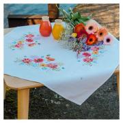 Tablecloth - Poppies and wildflowers