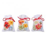 Potpourri bags: Poppies and wildflowers