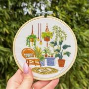 Dans la veranda
