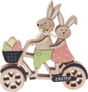 Rabbits in wood