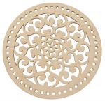 Mandala crochet base – 25 cm