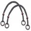 Handle for bag Brown Braided