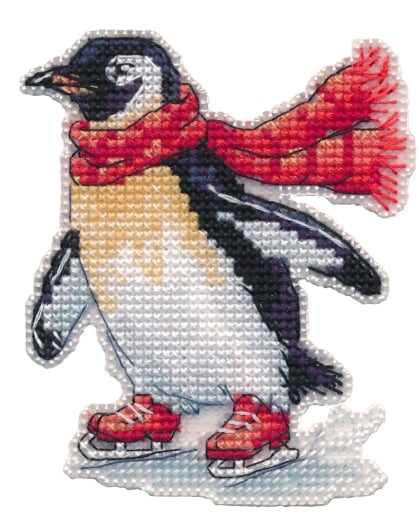 At the Skating Rink - Magnet (Gorana + Neural Network Art)