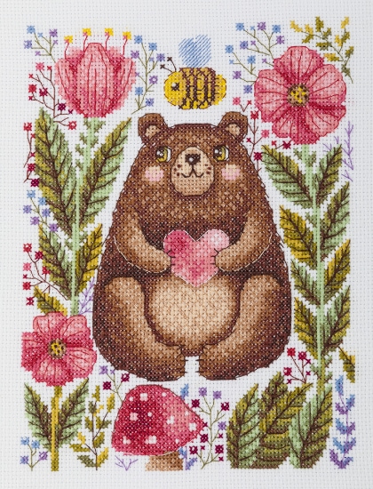 Baby Bear and Bees