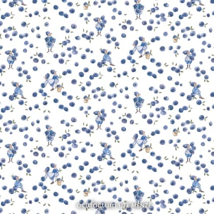 Blaubeerwichtel - 50x145cm.