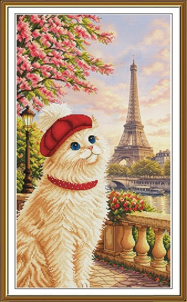 Cat-Frenchwoman