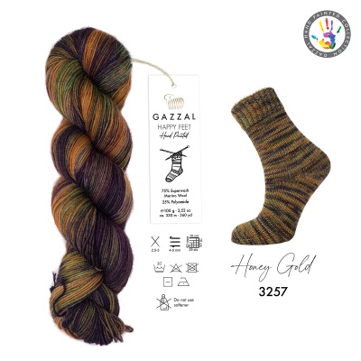 Happy Feet - Honey Gold - 3257