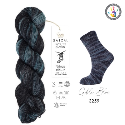 Happy Feet - Goblin Blue - 3259