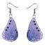 Earrings - Purple Butterflies