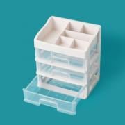 Organizer in plastic - 3 drawers