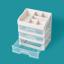 Organizer in plastic - 3 drawers