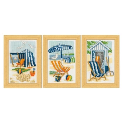 Miniature Sun and Sea - set of 3