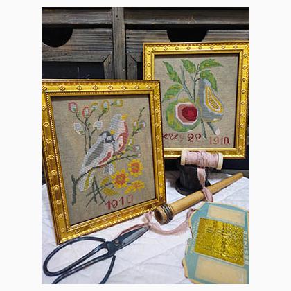 1910 Bird And Pear