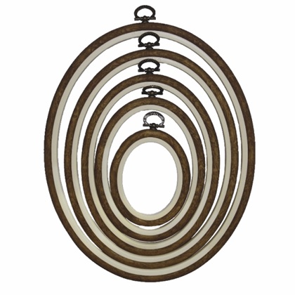 Oval Frame 11.5 cm x 15 cm - Wood
