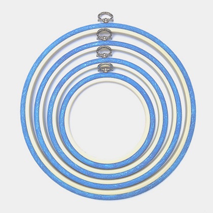 Frame Ø 13.5 cm. - Blue
