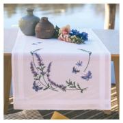 Runner - Lavender and butterflies