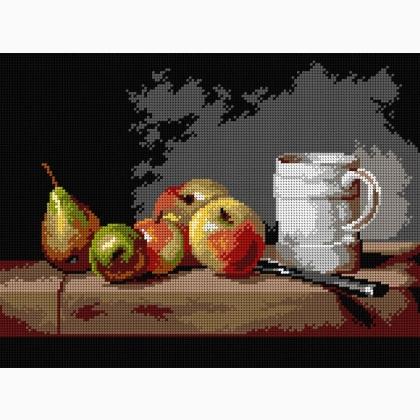 Still Life with a Cup, Apples and Pears (Jean Chardin)