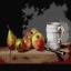 Still Life with a Cup, Apples and Pears (Jean Chardin)