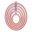 Oval Frame 8.5 cm x 10.5cm - Pink