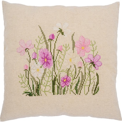 Cushion - Pink flowers