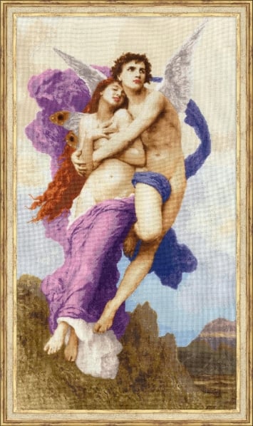 The Rapture of Psyche 1895 (William-Adolphe Bouguereau)