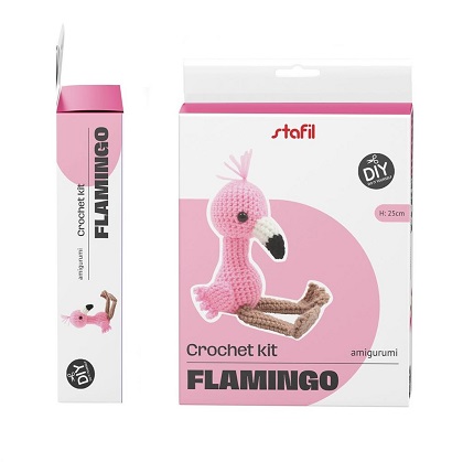 Crochet kit - Flamingo