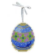 Blue and Gold Egg