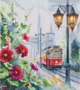 Morning tram