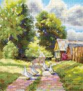 On a country road