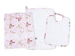 Little dogs Day Care Set - Pink - White